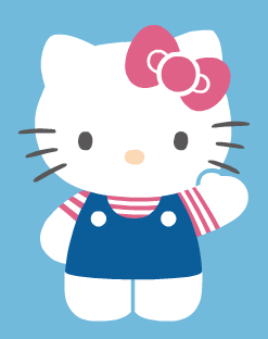 Hello Kitty portrait